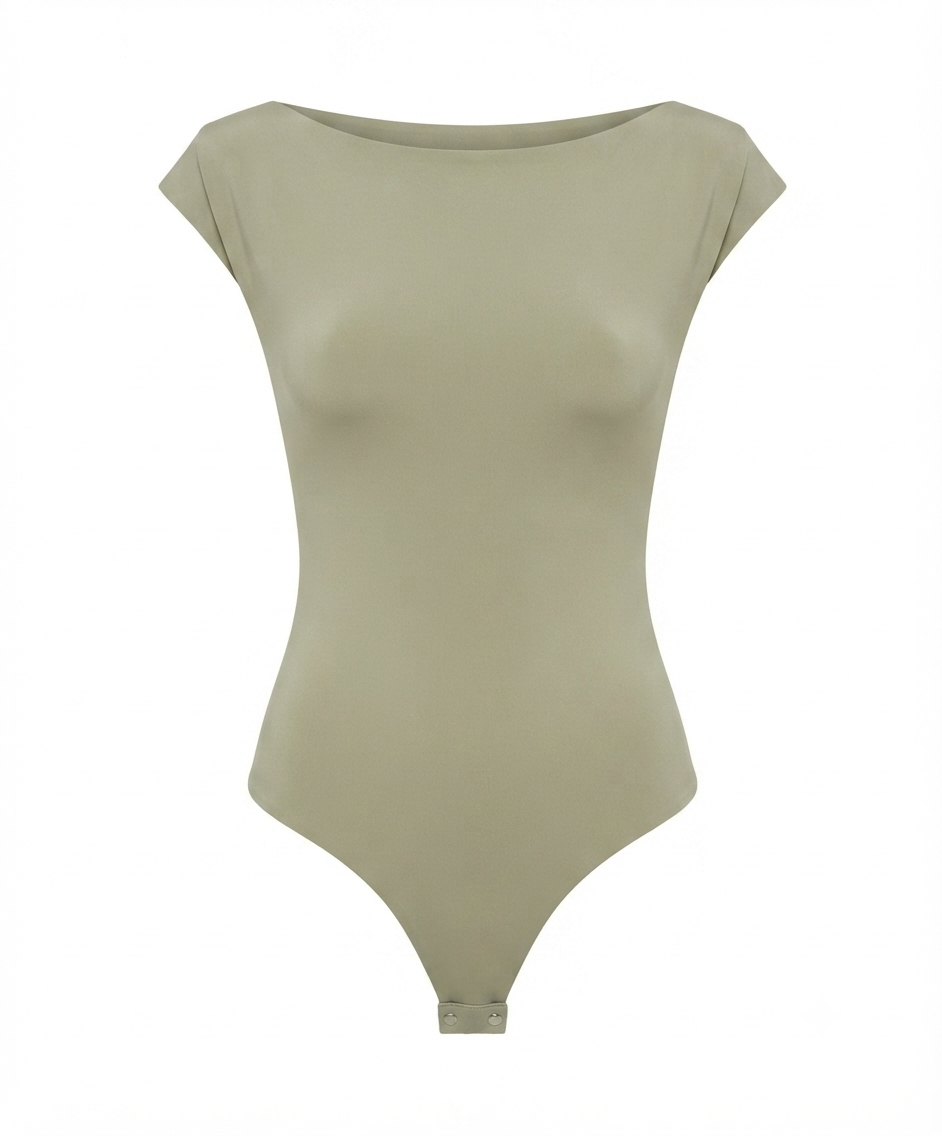 Green Olive Body Suit