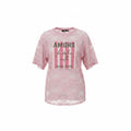 Amore Pink Lace Blouse
