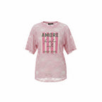 Amore Pink Lace Blouse