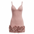 Minivestido primaveral rosa