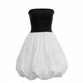 Vestido Blanco y Negro Coco Elegant