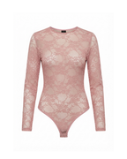 Sheer Lace Paris Bodysuit