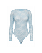 Sheer Lace Paris Bodysuit