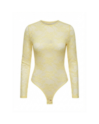 Sheer Lace Paris Bodysuit