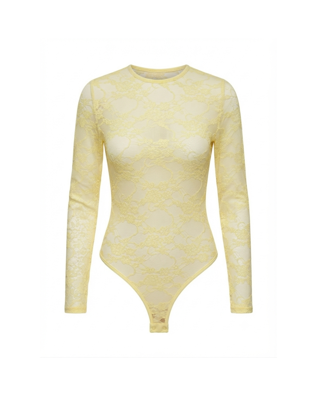 Sheer Lace Paris Bodysuit
