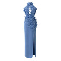 Parisian Blue Flower Dress