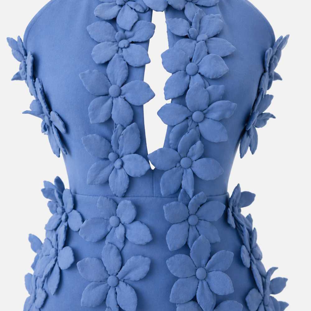Parisian Blue Flower Dress