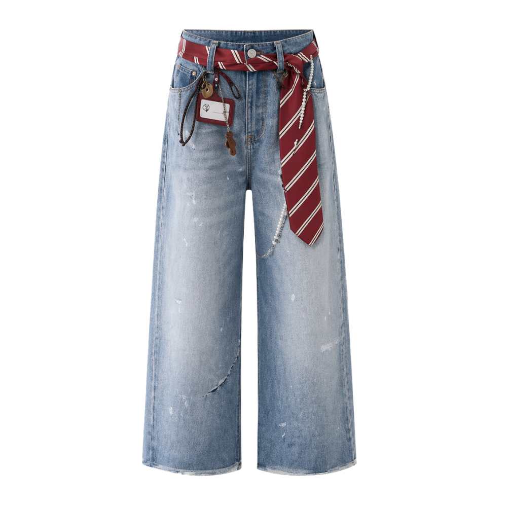 Blue Denim Parisian Rebel Jeans