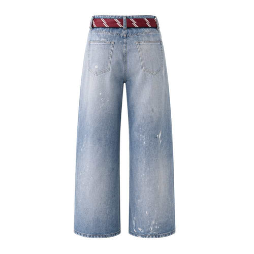 Vaqueros "Parisian Rebel" de denim azul