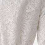Sensual Floral Guipure Set White