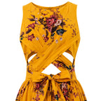 Vestido de primavera "Flor Amarilla"