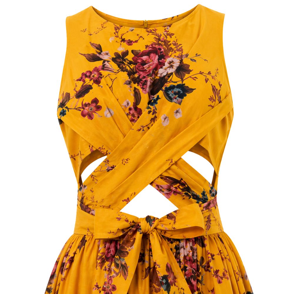 Yellow Blossom Spring Dress