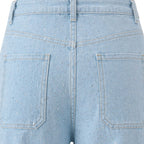 Soft Blue Denim Pearl Jeans