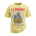 Yellow Lemon Summer Blouse