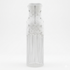 Elegant White Embroidered Strapless Dress