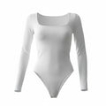 Simple Body White Long-Sleeve