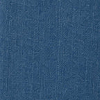 Blue Denim Geometric Embroidered Skort