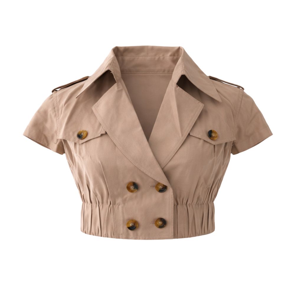 Modern Dark Beige Waistcoat