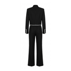 Tailored Black Two-Piece Suit