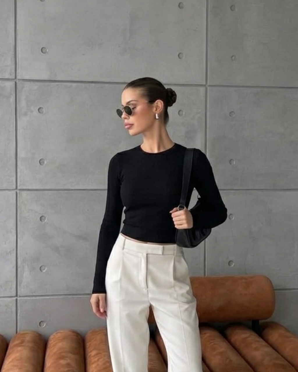 Dark Blue Top Sweater