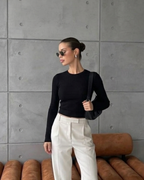 Dark Blue Top Sweater