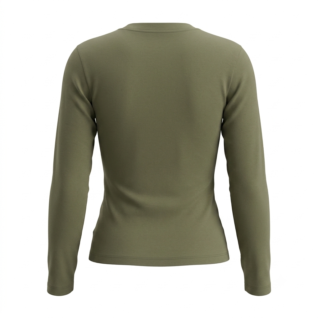 Basic Olive Top Sweater