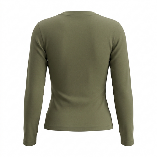 Basic Olive Top Sweater