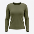Basic Olive Top Sweater