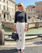 Navy Blue Top Sweater