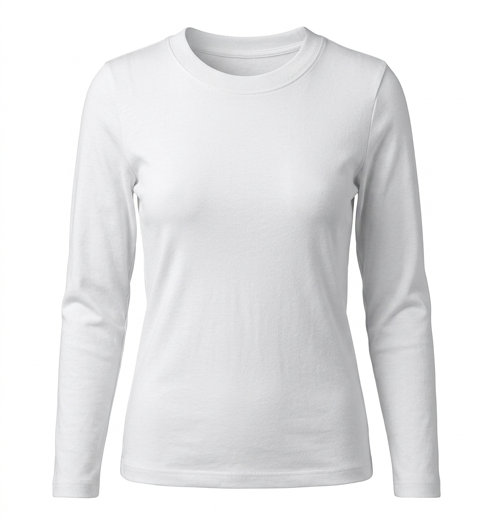 Basic White Top Sweater