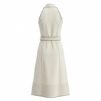 Coco White Office Dress