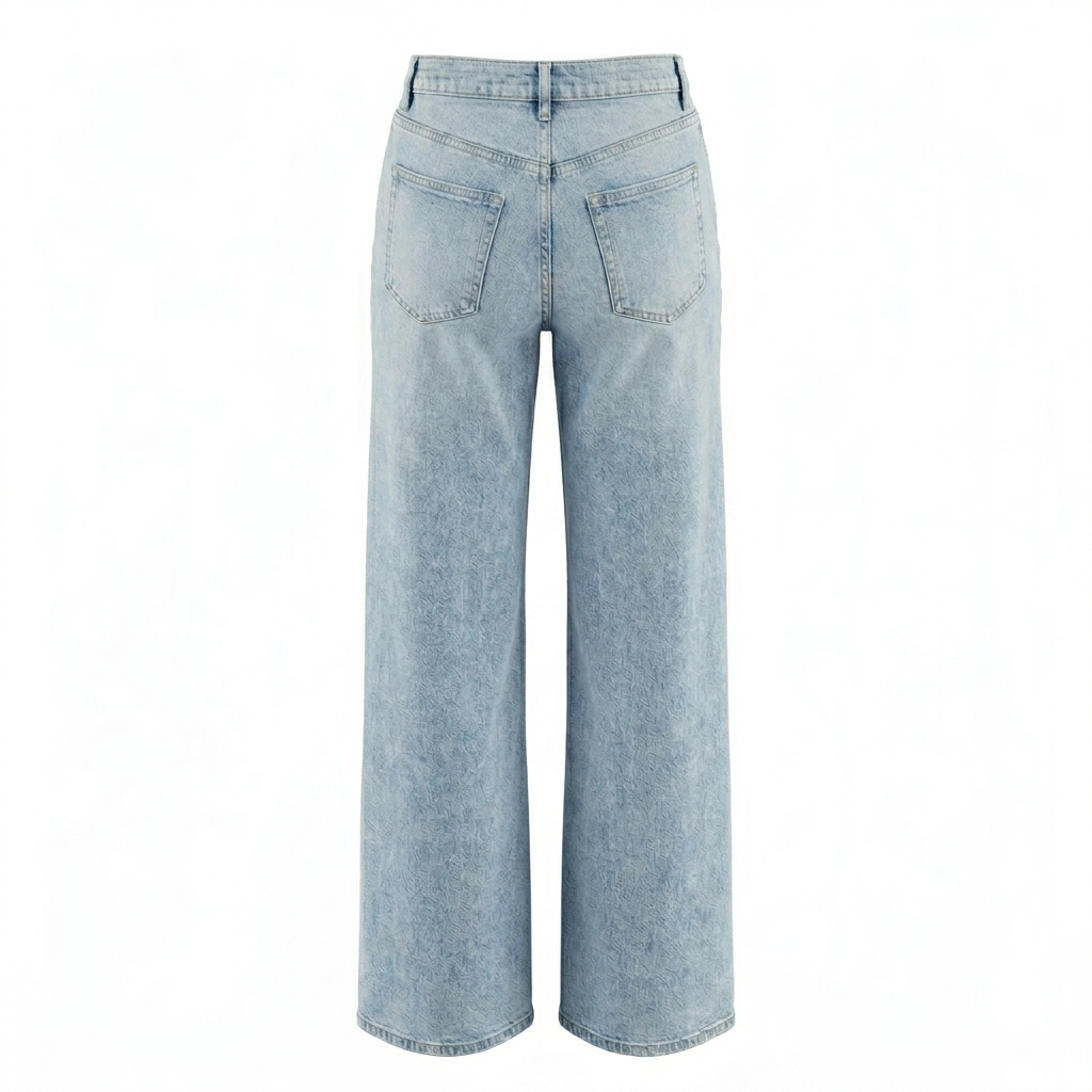 Spring Embroidered Jeans