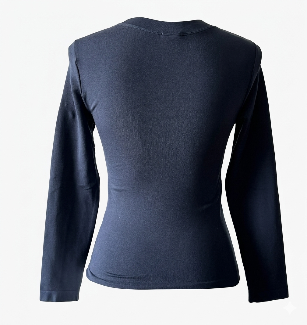 Navy Blue Top Sweater