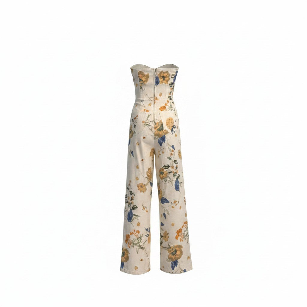 Spring Floral Jumpsuit