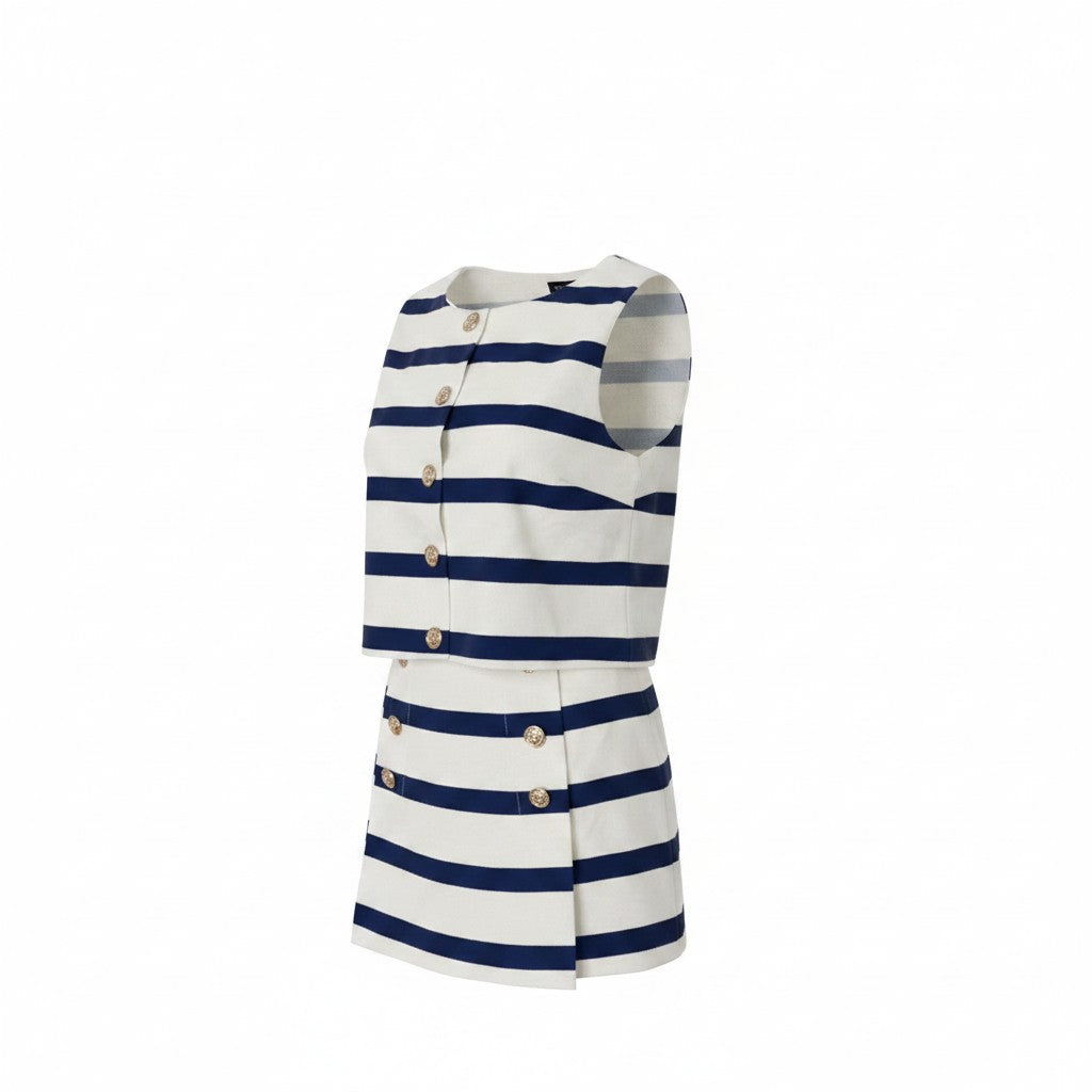 Coco Navy Two-Piece Set