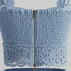 Conjunto de dos piezas Essential en azul cielo