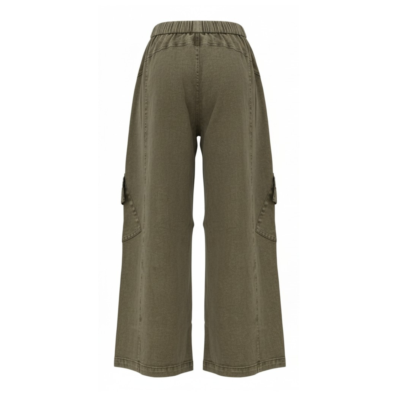 Olive Green Paris Denim Jeans
