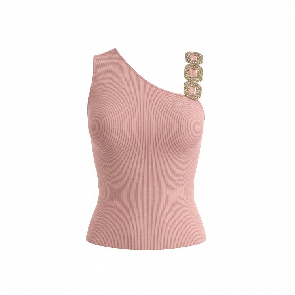 Rebel Pink Top with Accessory