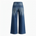 Pantalones Largos Básicos de Mezclilla