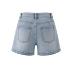 Pantalones cortos claros de mezclilla azul Dennis