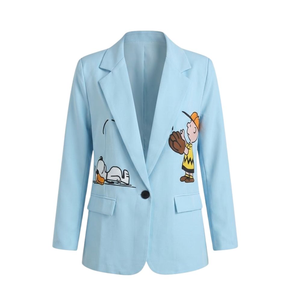 The Signature Snoopy Blue Blazer