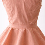 Salmon Sorbet Cinched Blouse